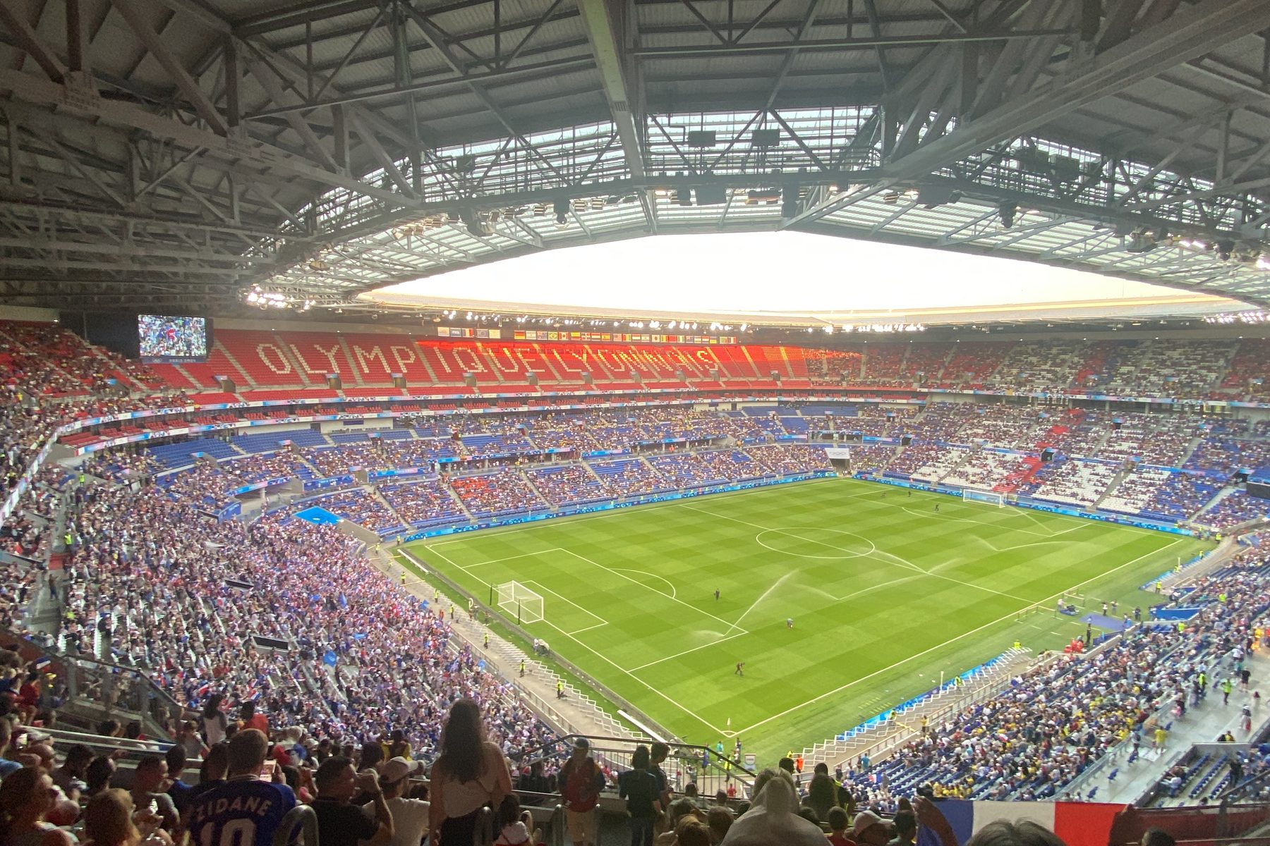 Groupama Stadium, Lyon, during the Paris 2024 Olympics