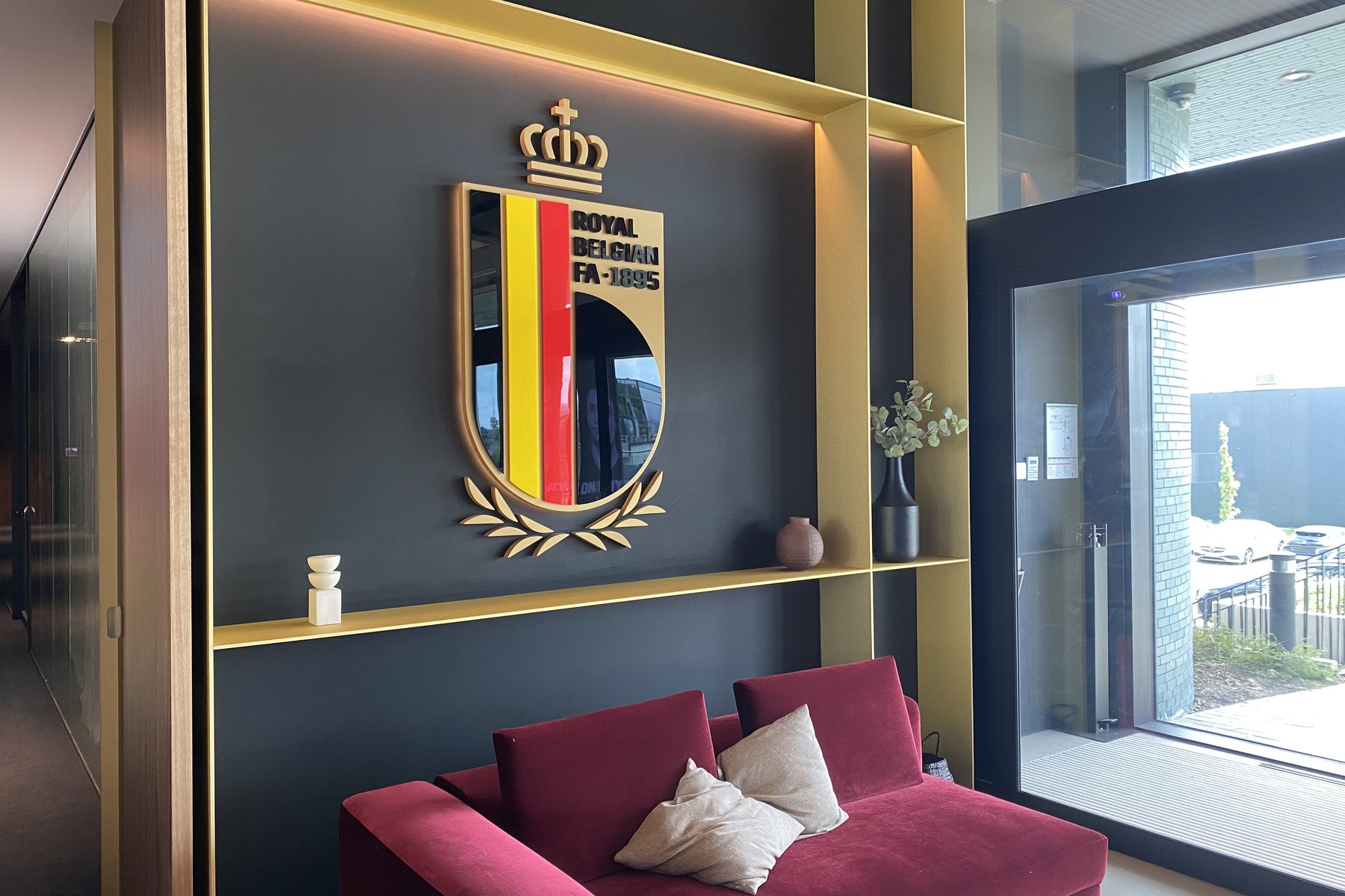 Royal Belgian Football Association headquarters, lounge